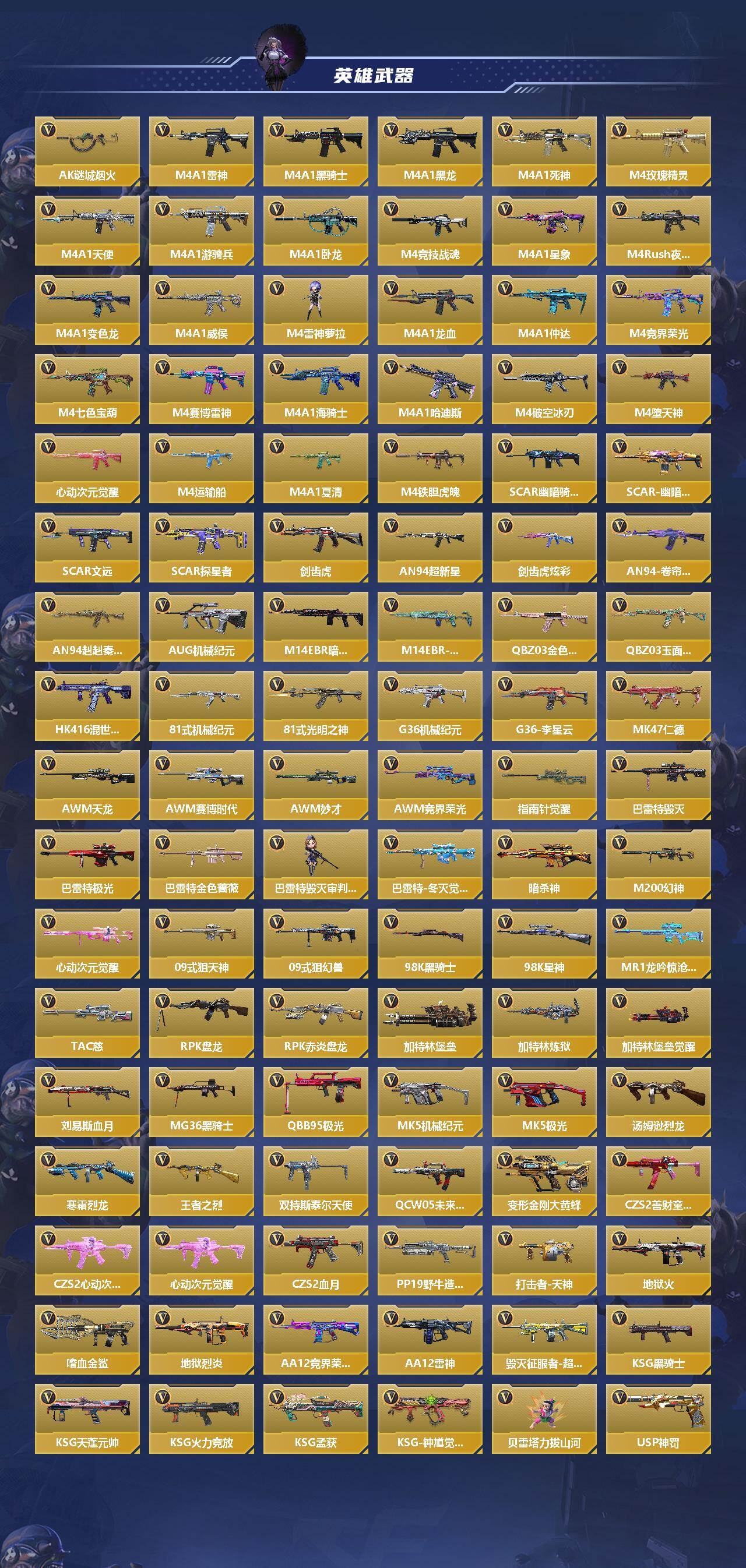 CFMQM47044枪战王者账号详情图4