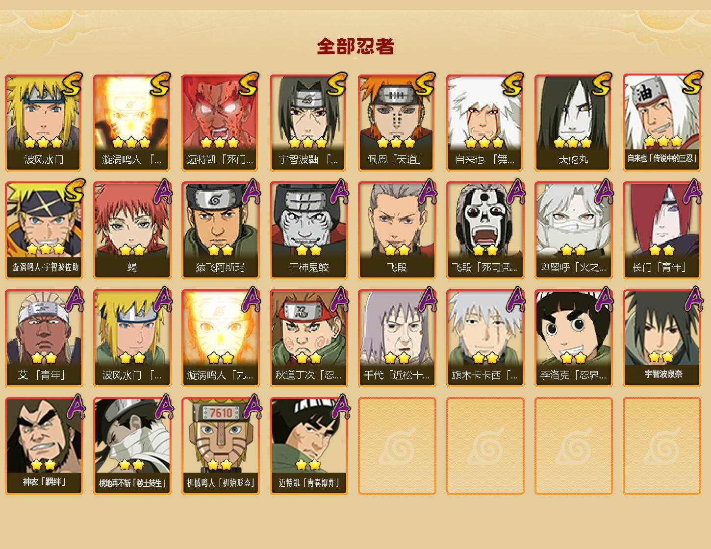 HYEY45896火影忍者账号详情图2