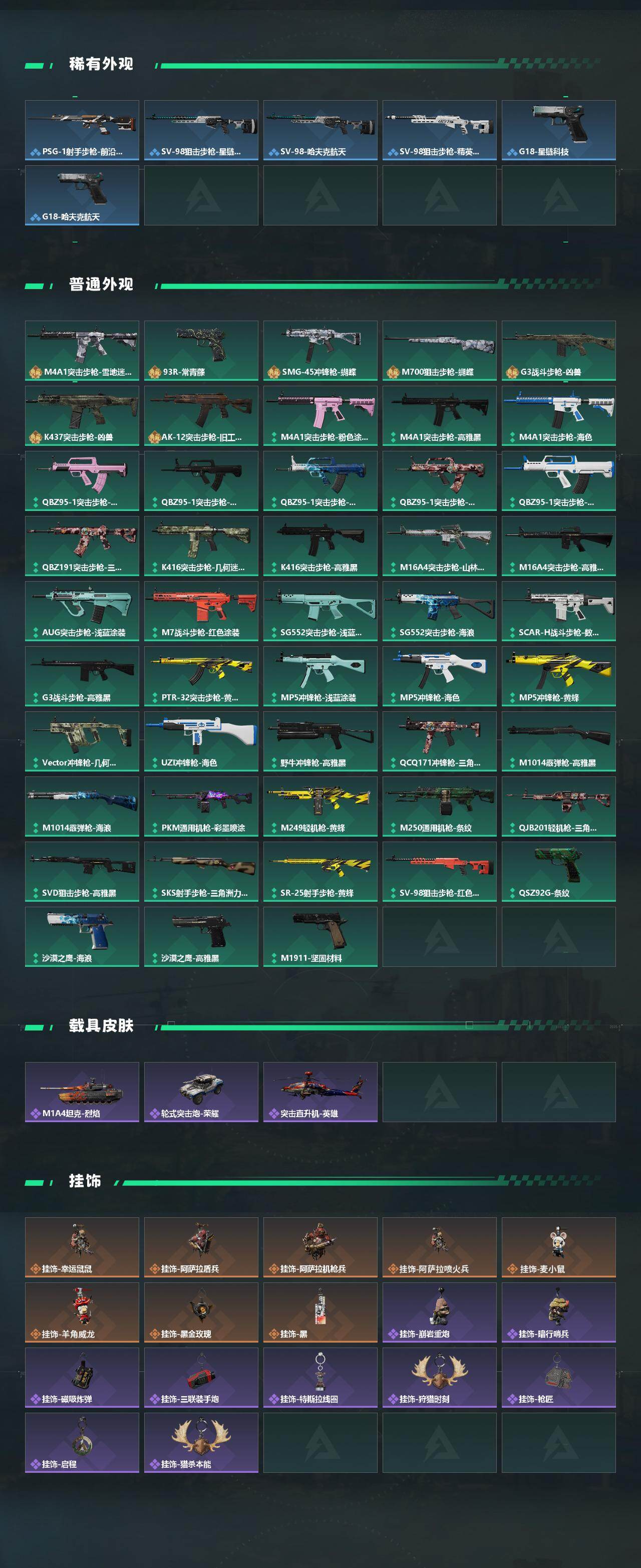 SJZJM425316三角洲行动账号详情图3