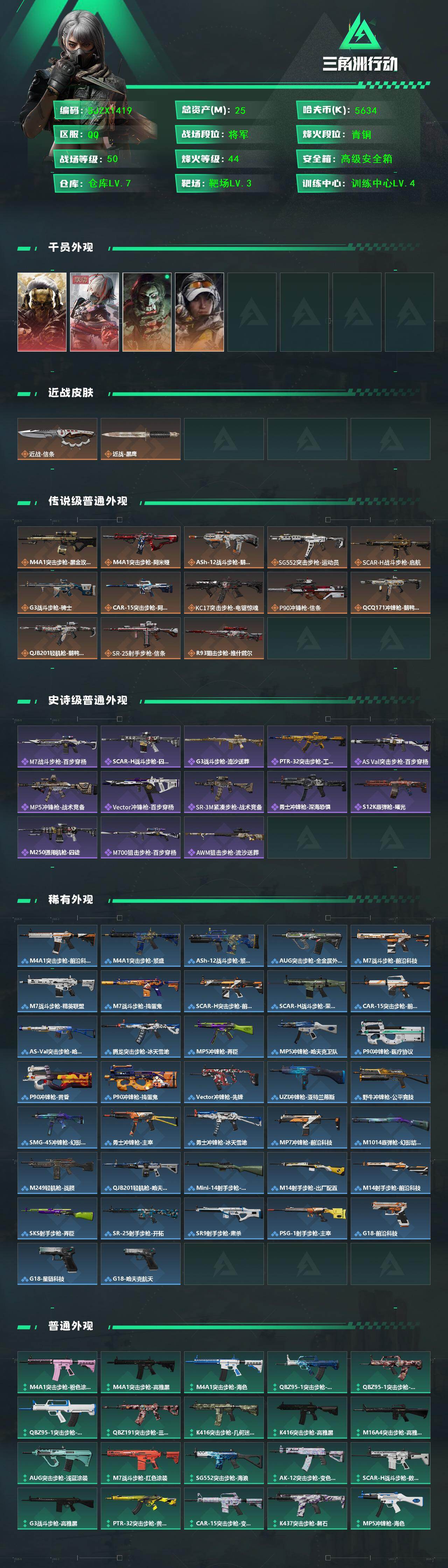 SJZEY426747三角洲行动账号详情图2