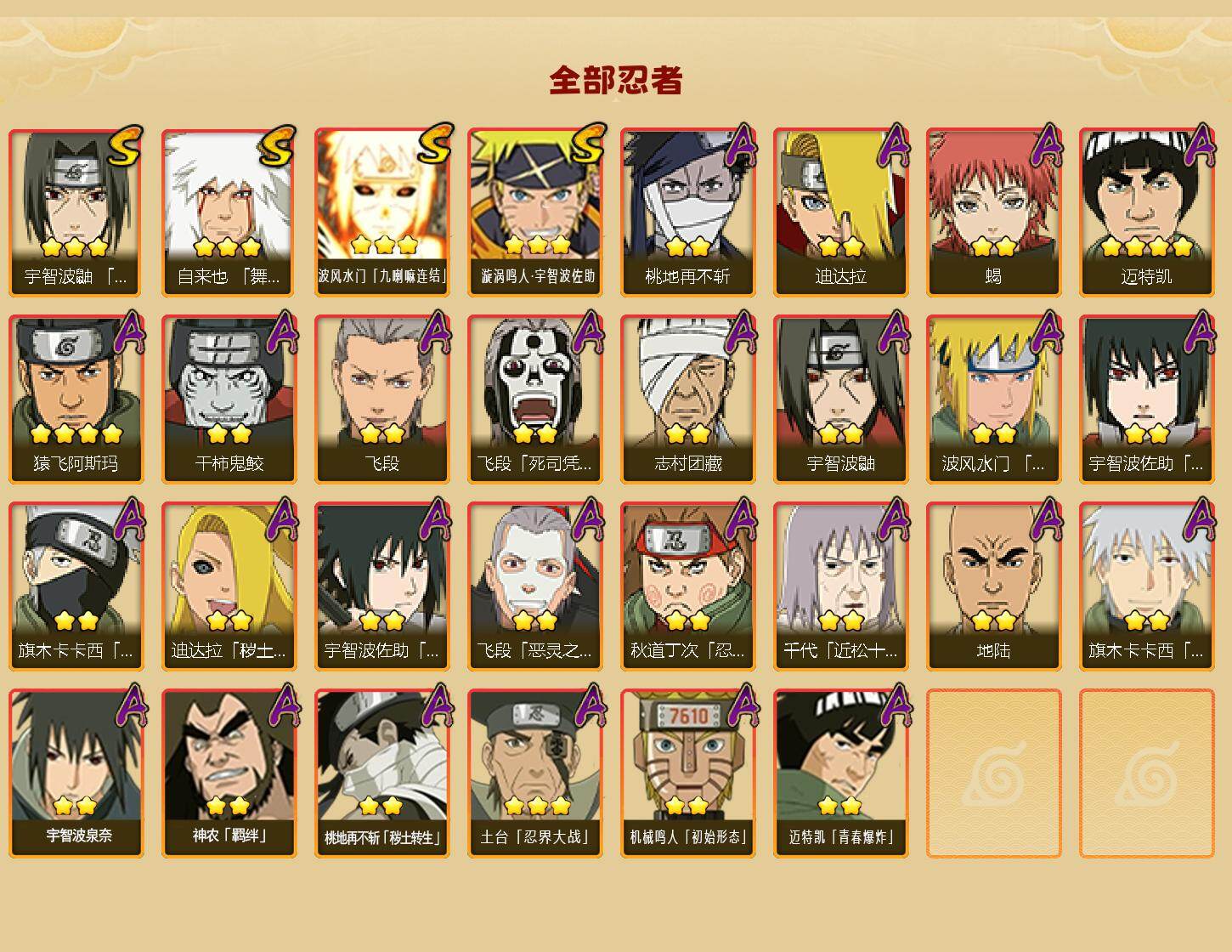 HYEY46141火影忍者账号详情图2