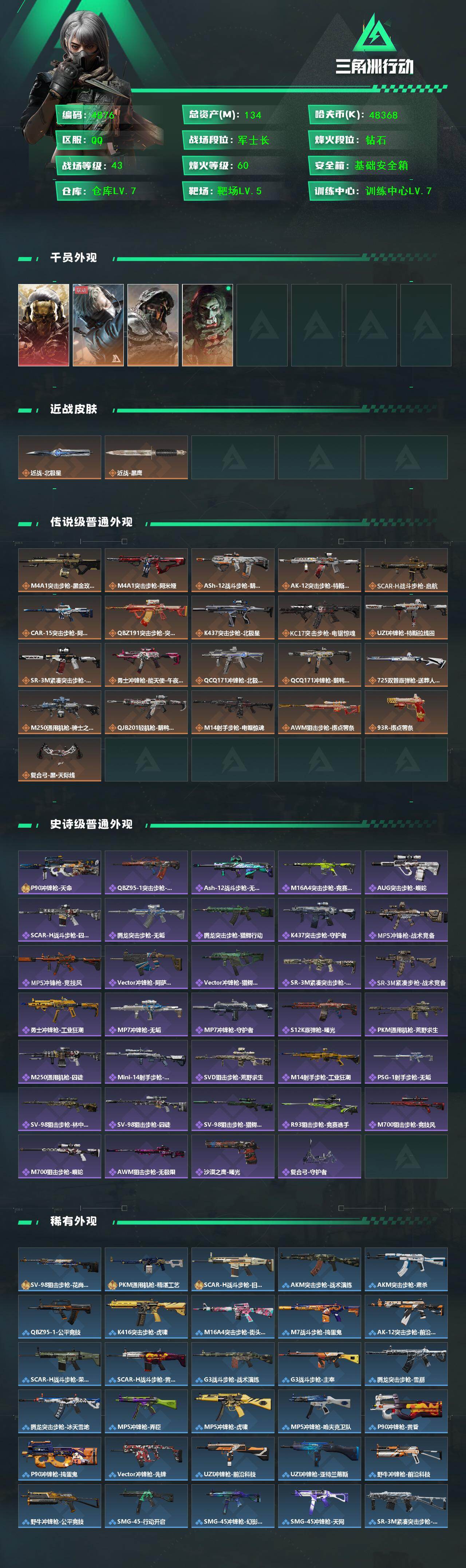 SJZCMW433558三角洲行动账号详情图2