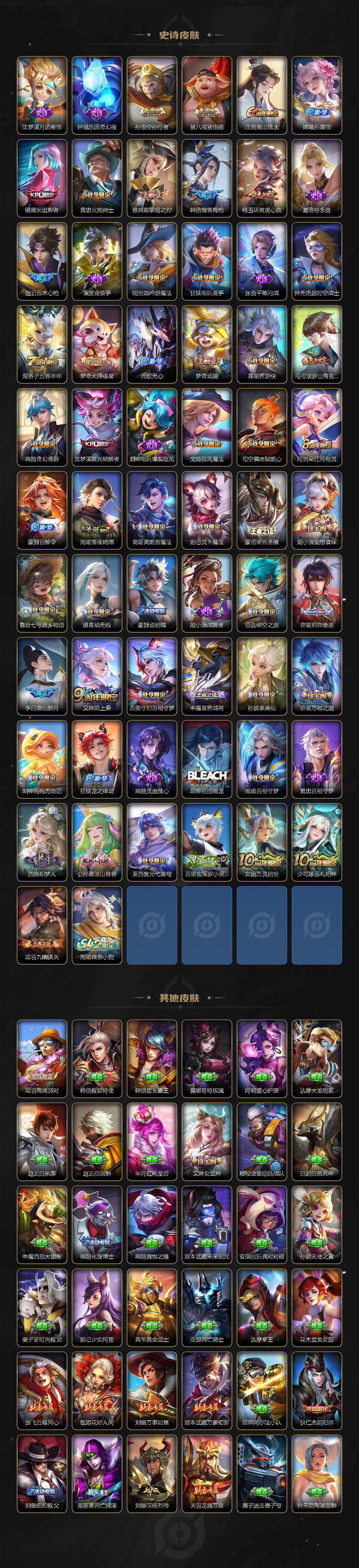 WZXS4118124王者荣耀账号详情图5