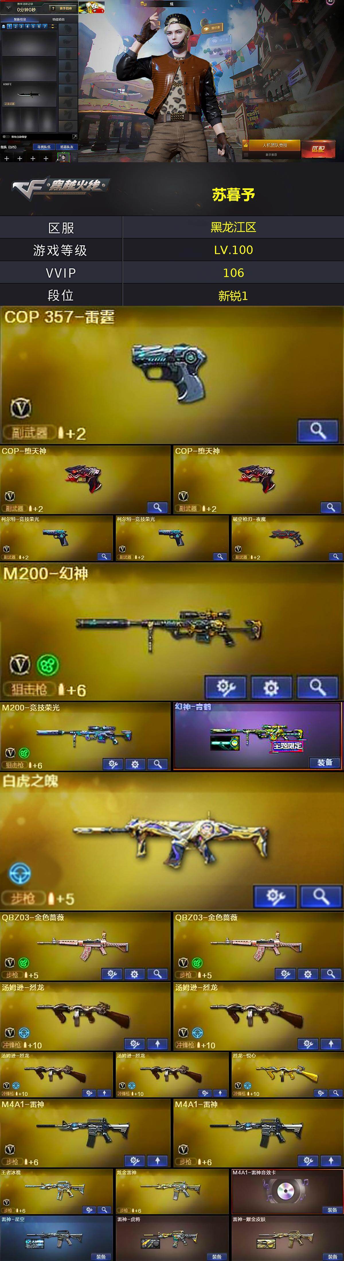 CFCMW423677穿越火线账号详情图2