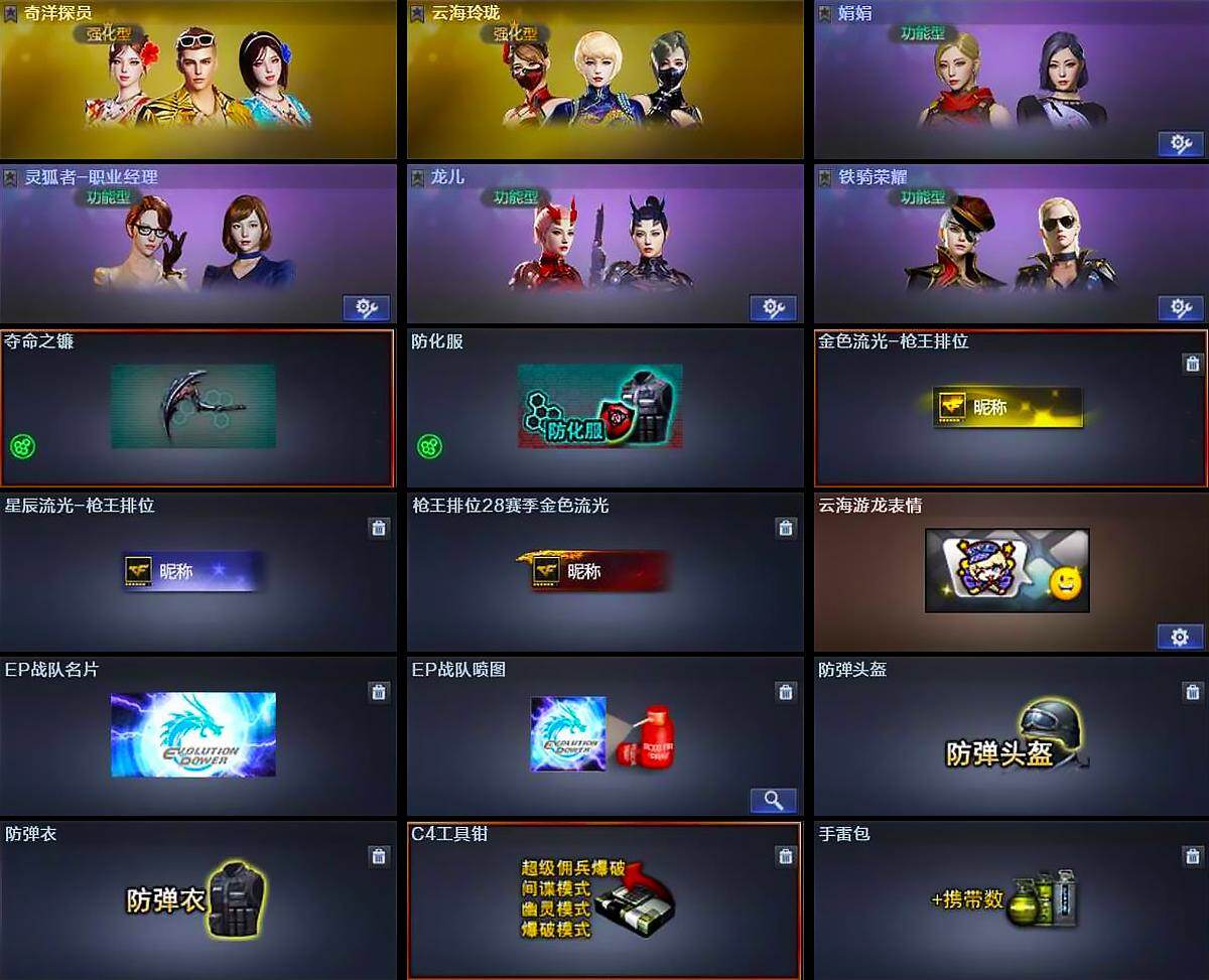 CFCMW423691穿越火线账号详情图3