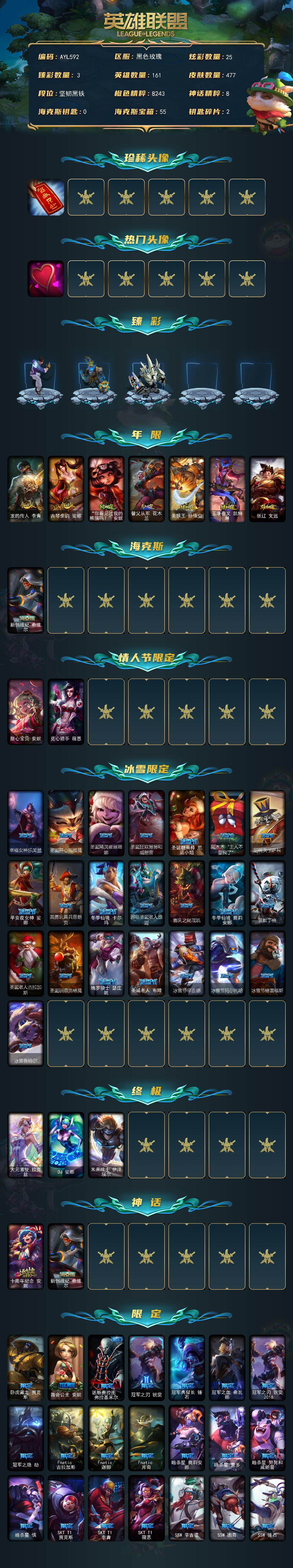 LOLCMW49741英雄联盟账号详情图2