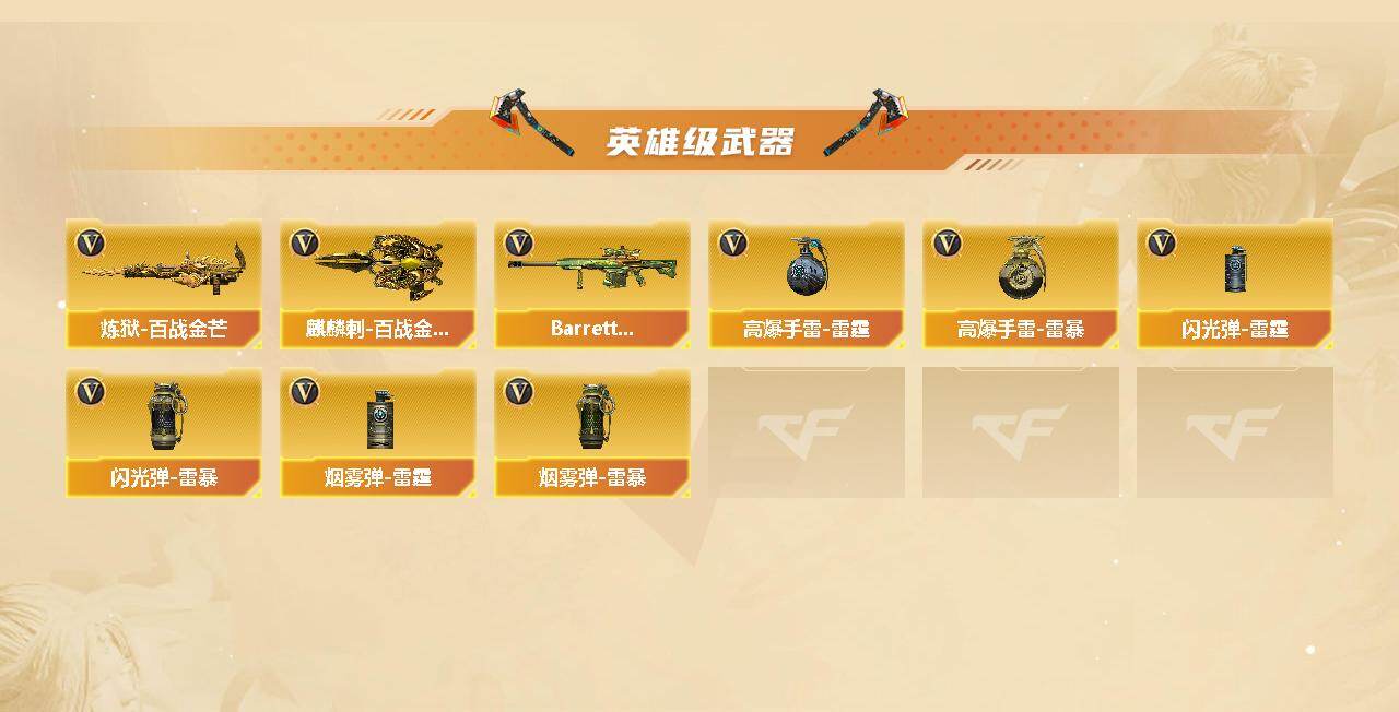 CFCMW421495穿越火线账号详情图3