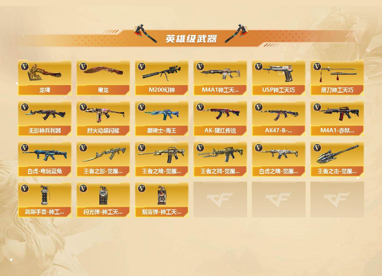 CFQYYX419761穿越火线账号详情图3