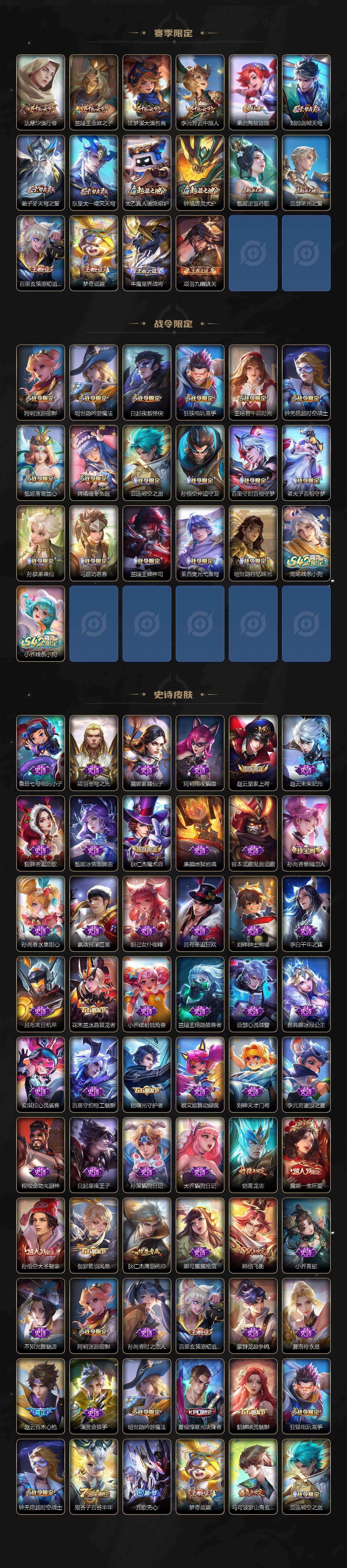 WZLFY491314王者荣耀账号详情图3 WZLFY491314王者荣耀账号详情图3