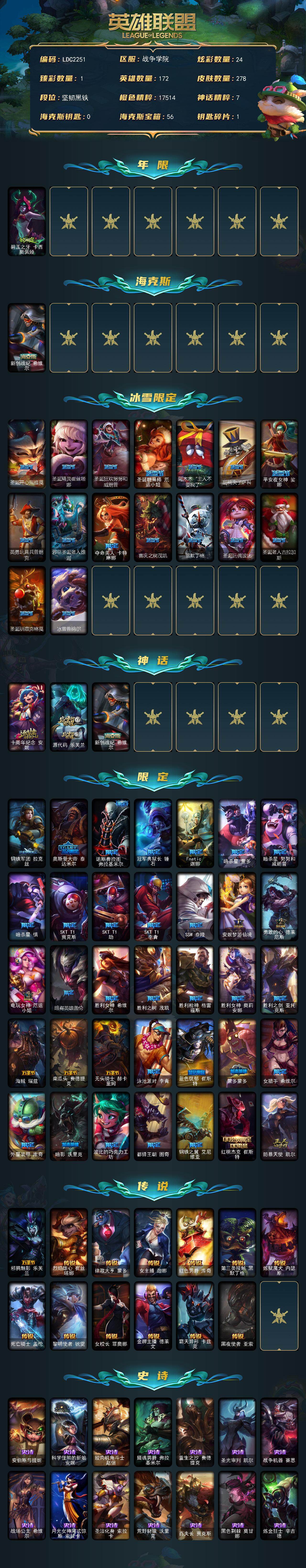 LOLQM49015英雄联盟账号详情图3