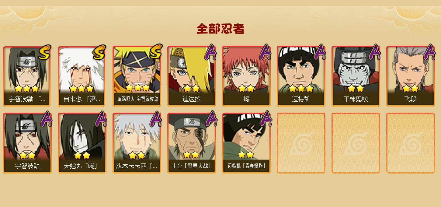 HYCMW46426火影忍者账号详情图2