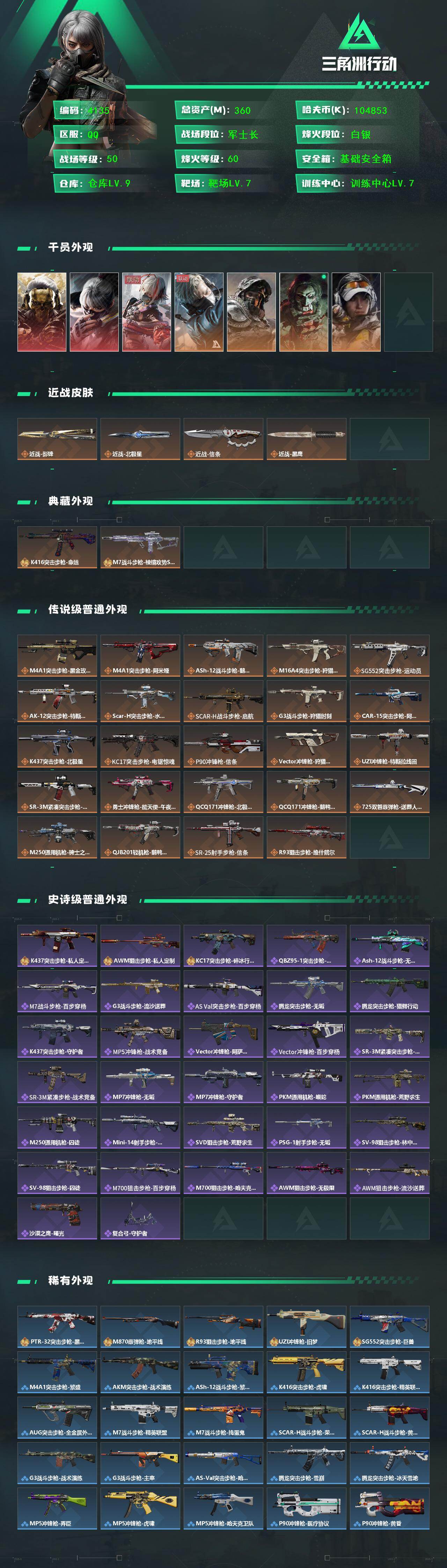 SJZQM429745三角洲行动账号详情图4