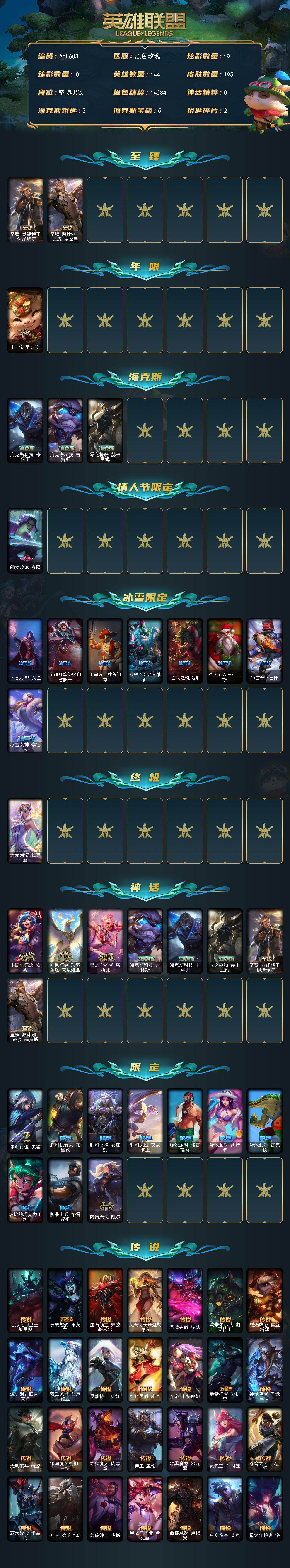 LOLCMW410079英雄联盟账号详情图2 LOLCMW410079英雄联盟账号详情图2