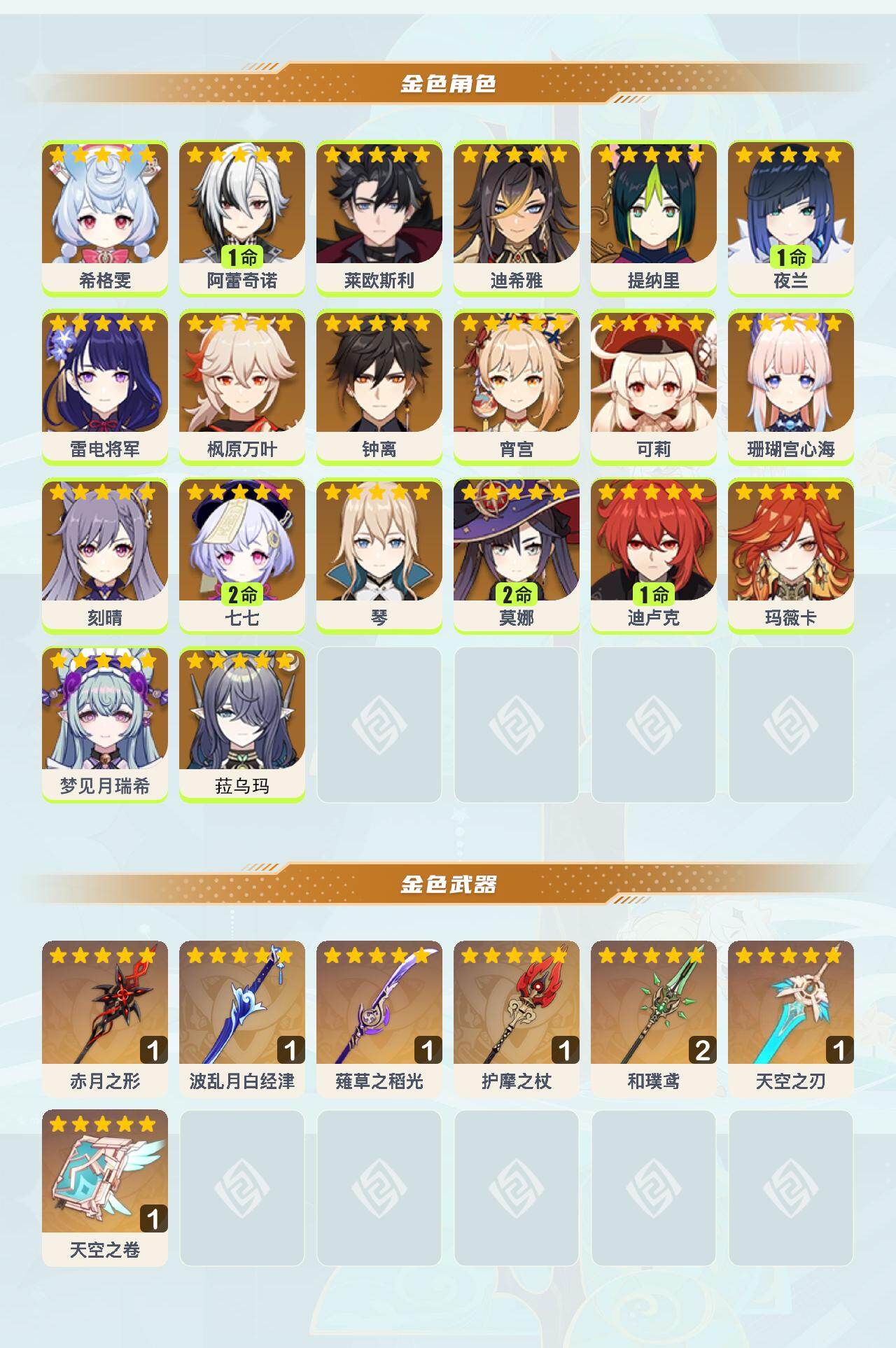 YSEY41317原神账号详情图3