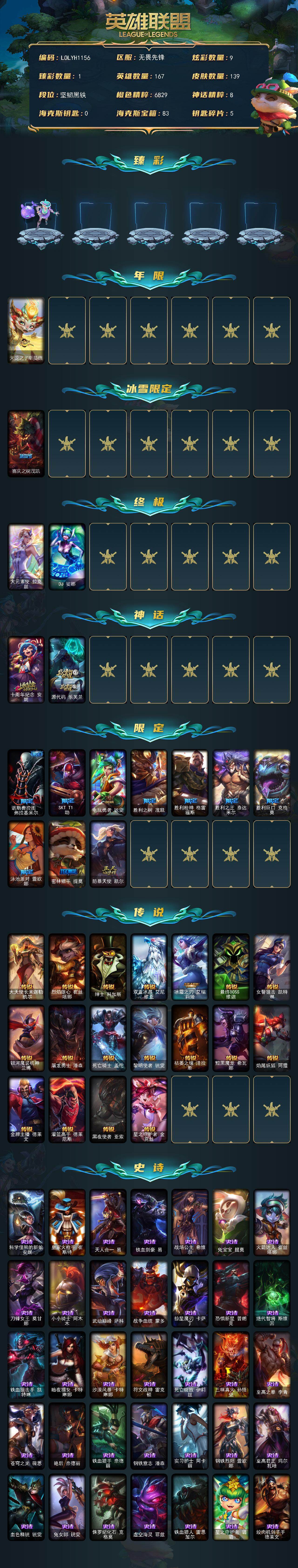 LOLEY49906英雄联盟账号详情图2