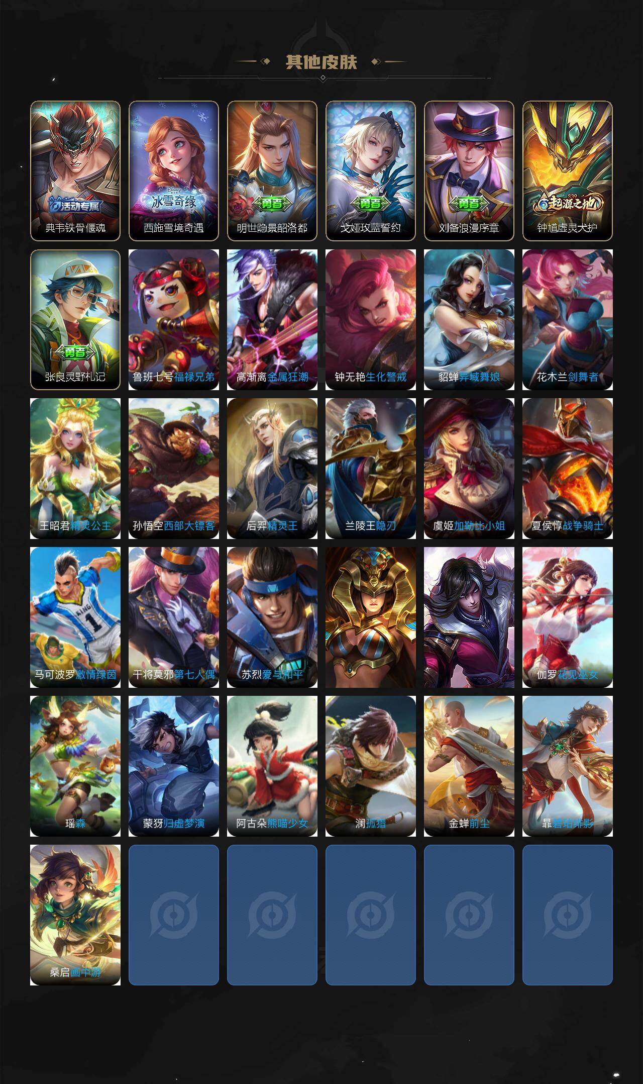 WZKG496560王者荣耀账号详情图3