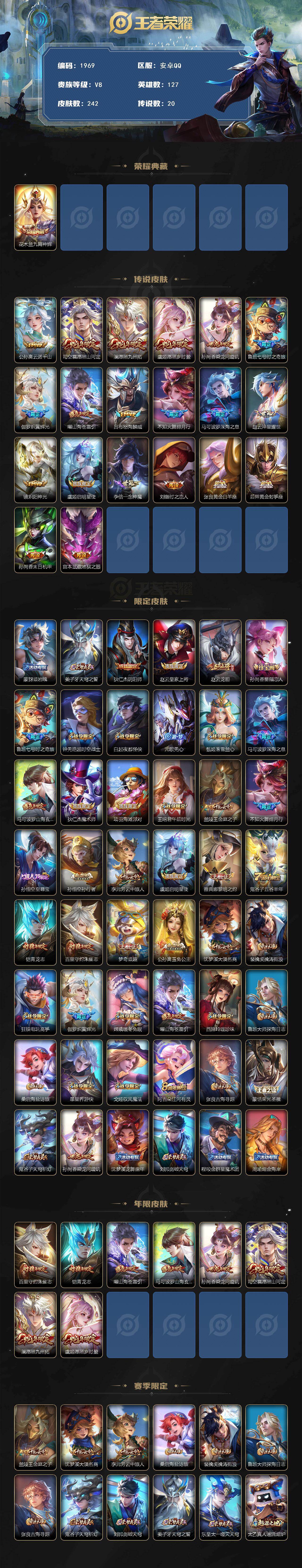 WZQM496868王者荣耀账号详情图3