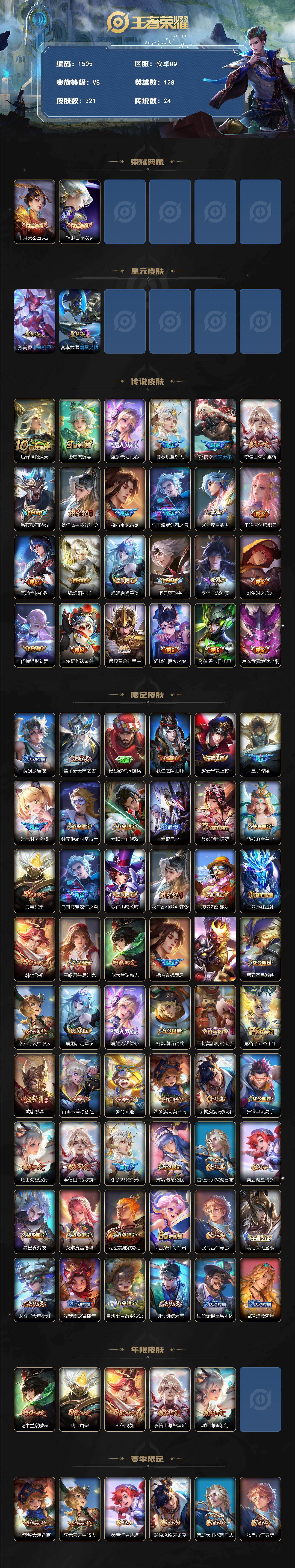 WZKG496553王者荣耀账号详情图2