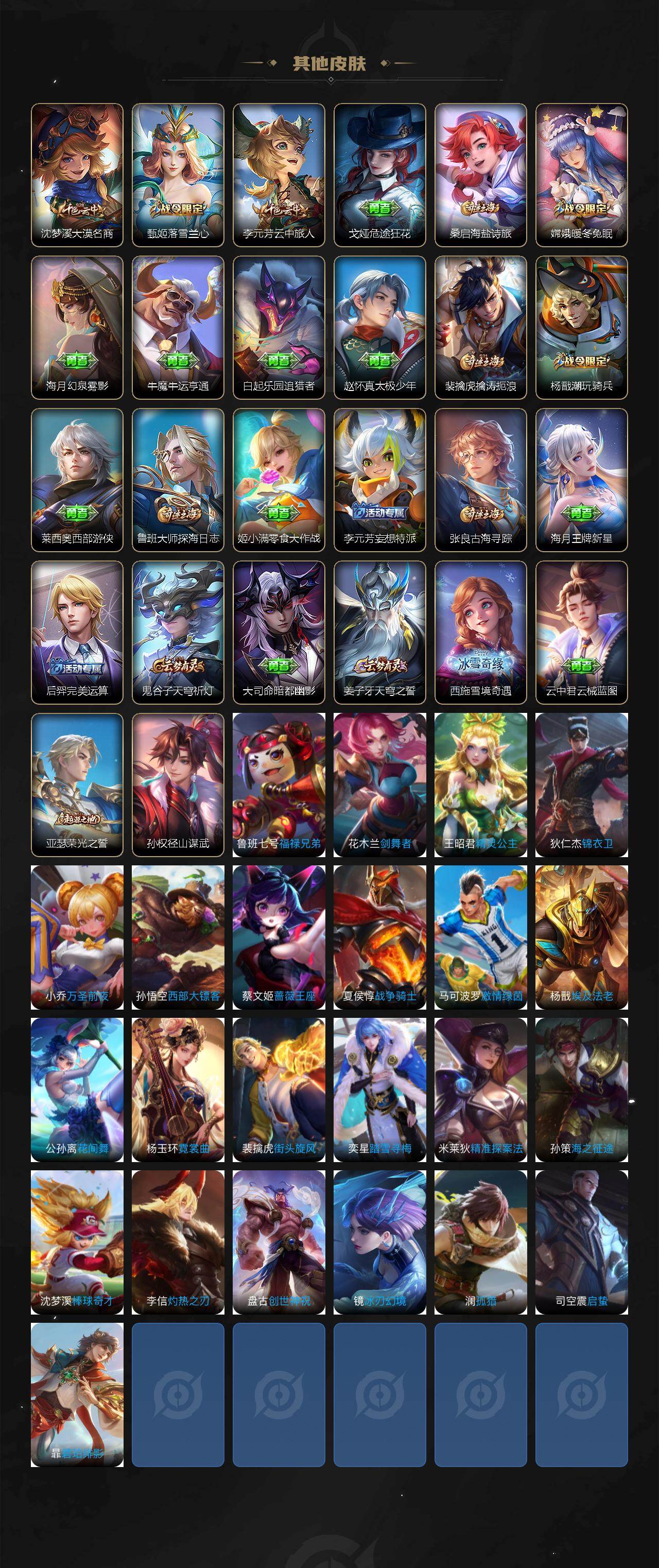 WZLX496710王者荣耀账号详情图3