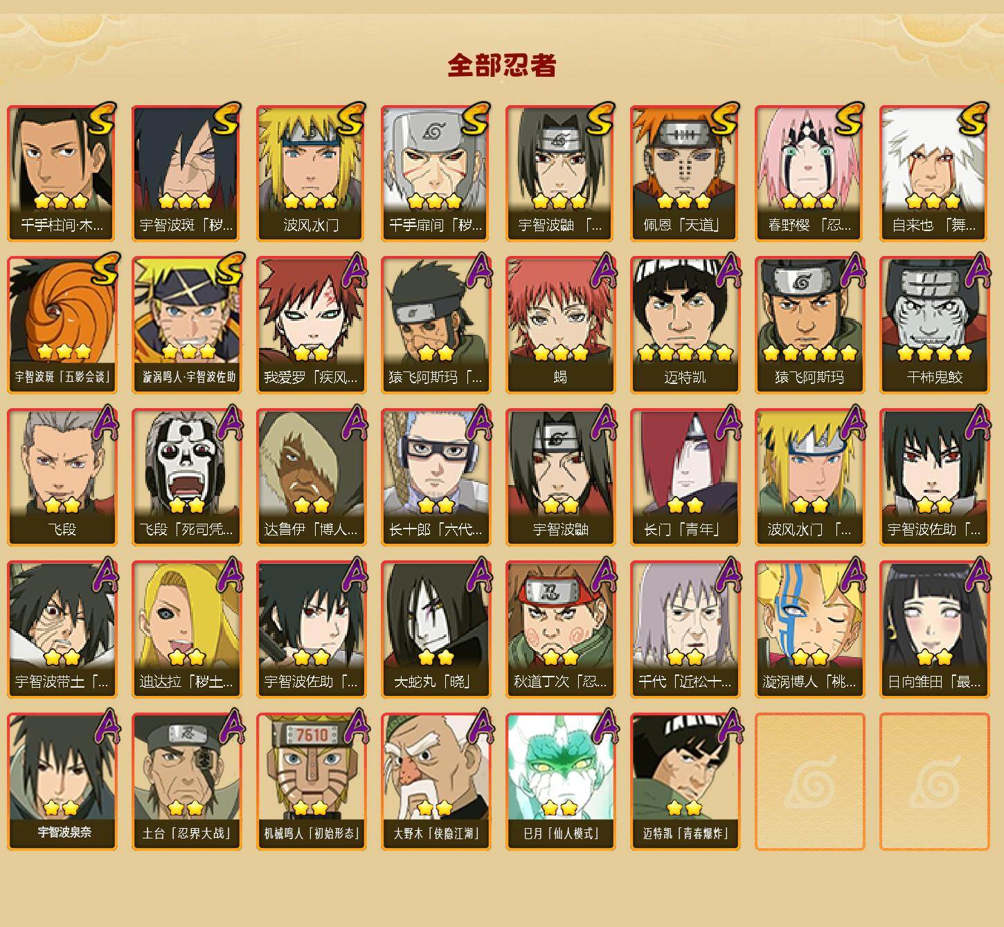 HYQM46729火影忍者账号详情图3