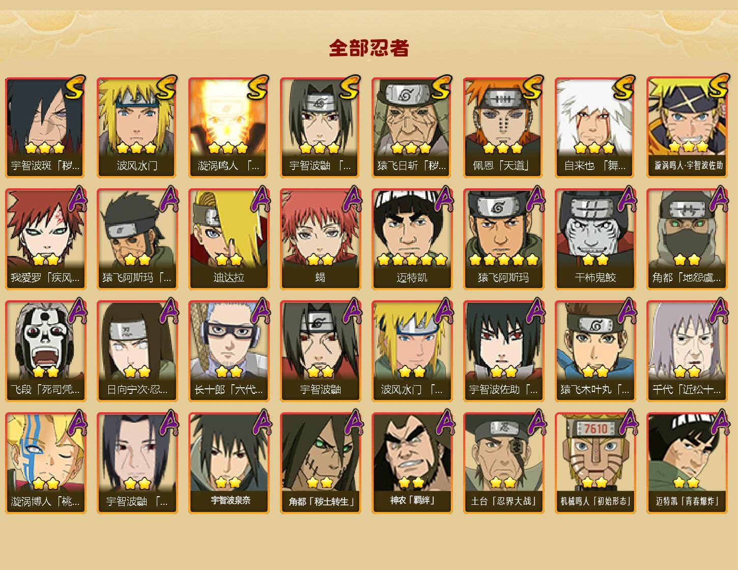 HYEY46733火影忍者账号详情图2