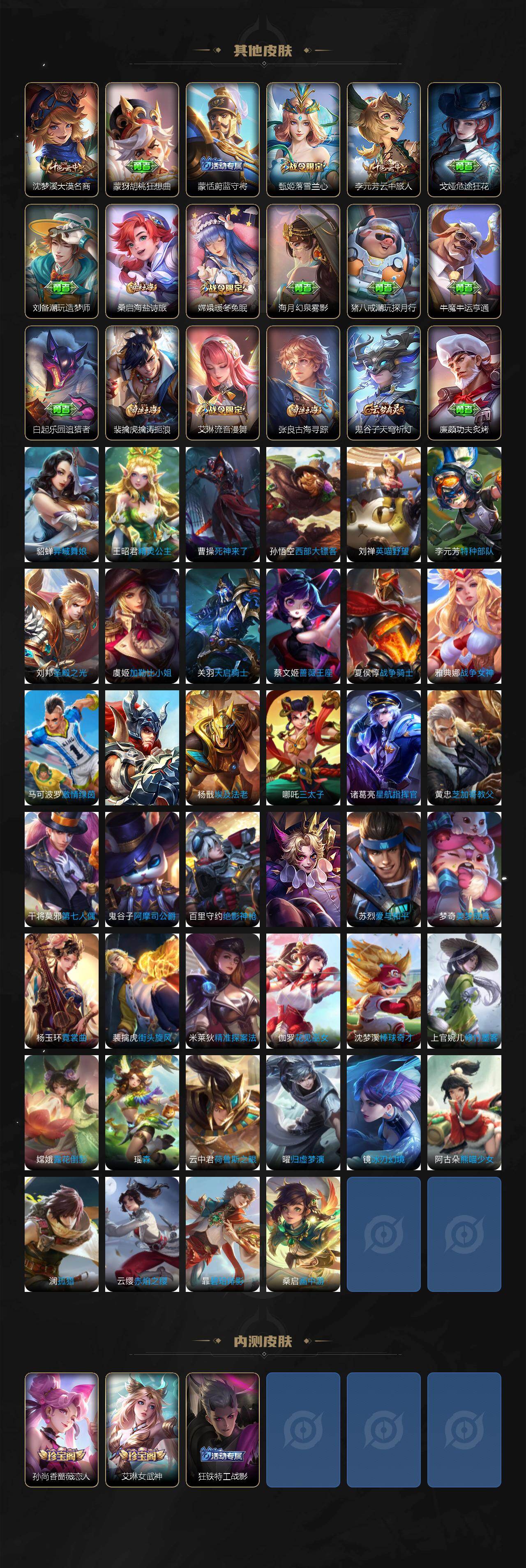 WZYHY497784王者荣耀账号详情图5 WZYHY497784王者荣耀账号详情图5