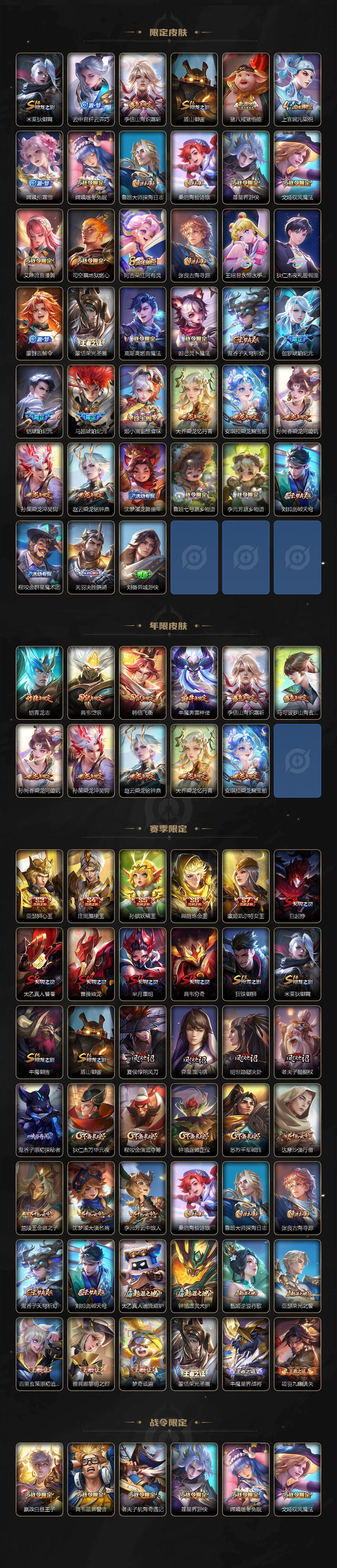 WZ03498136王者荣耀账号详情图3 WZ03498136王者荣耀账号详情图3