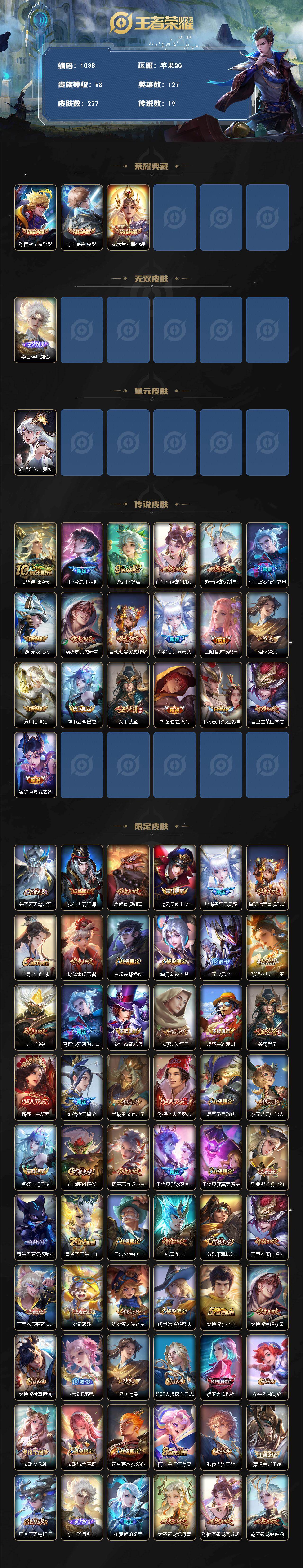 WZCMW496768王者荣耀账号详情图2