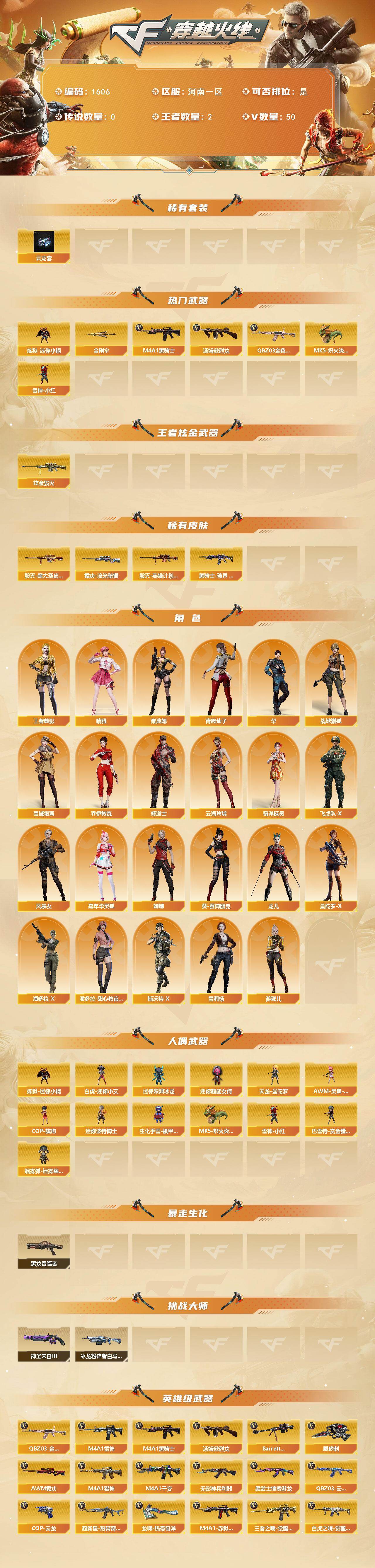 CFCMW422391穿越火线账号详情图2