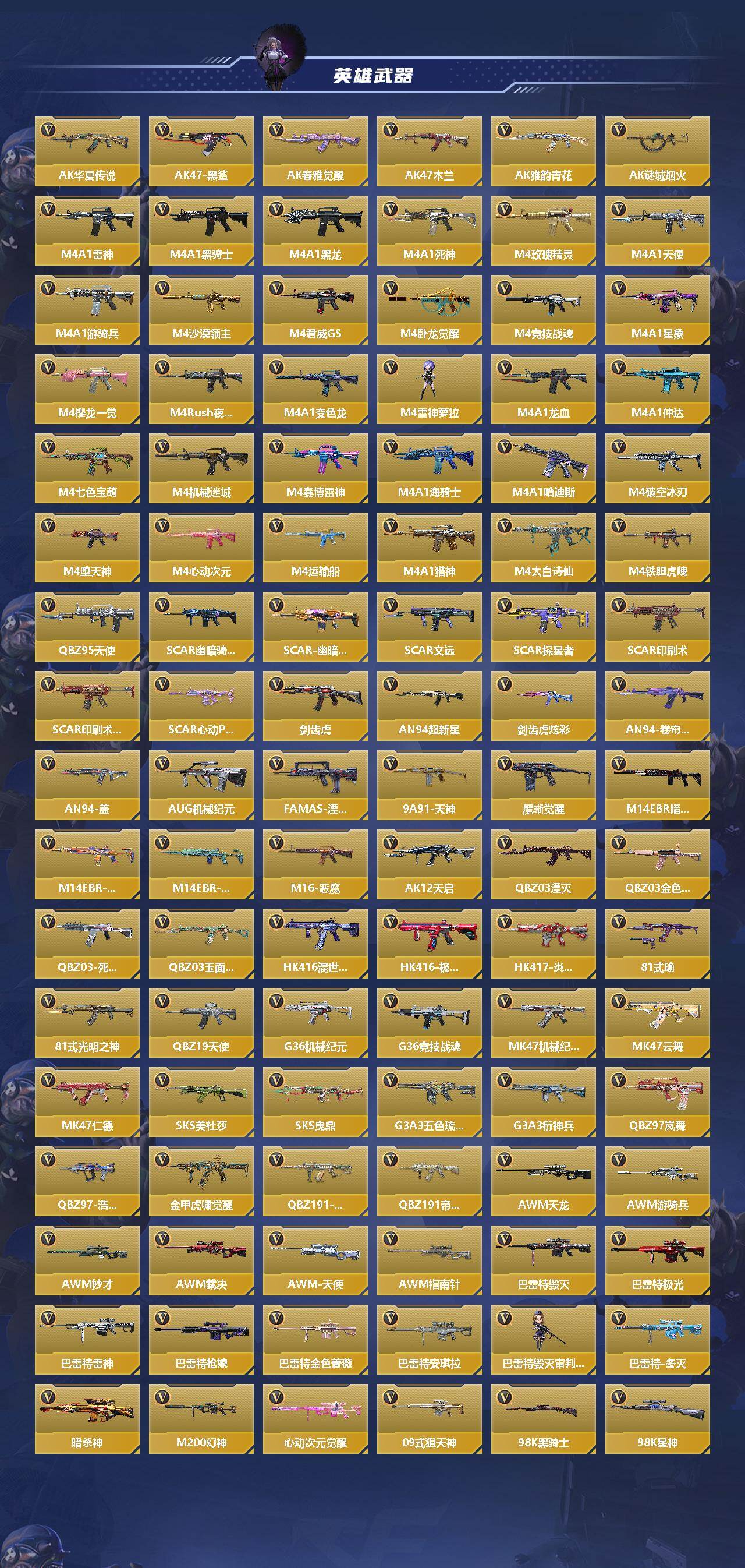 CFMQM47620枪战王者账号详情图4