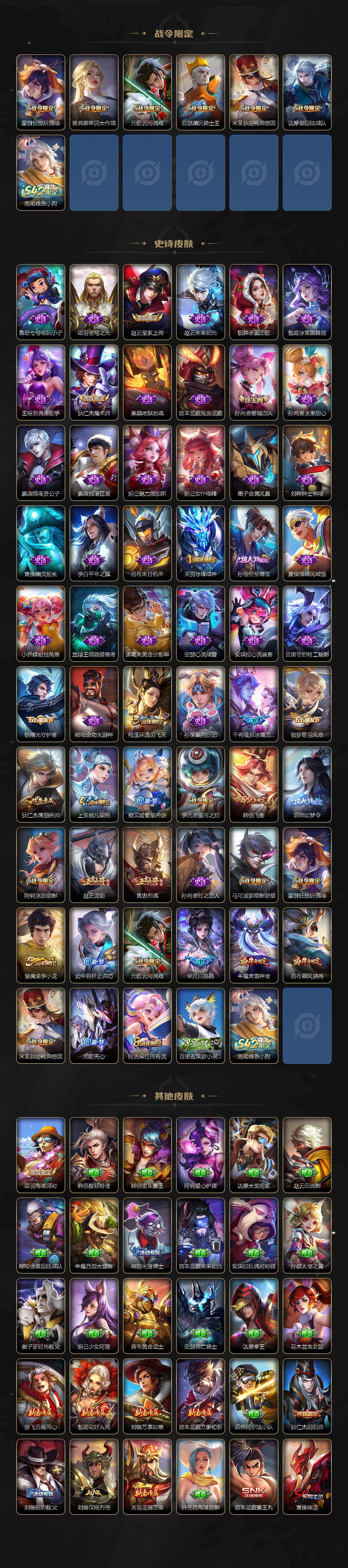 WZQM496828王者荣耀账号详情图4