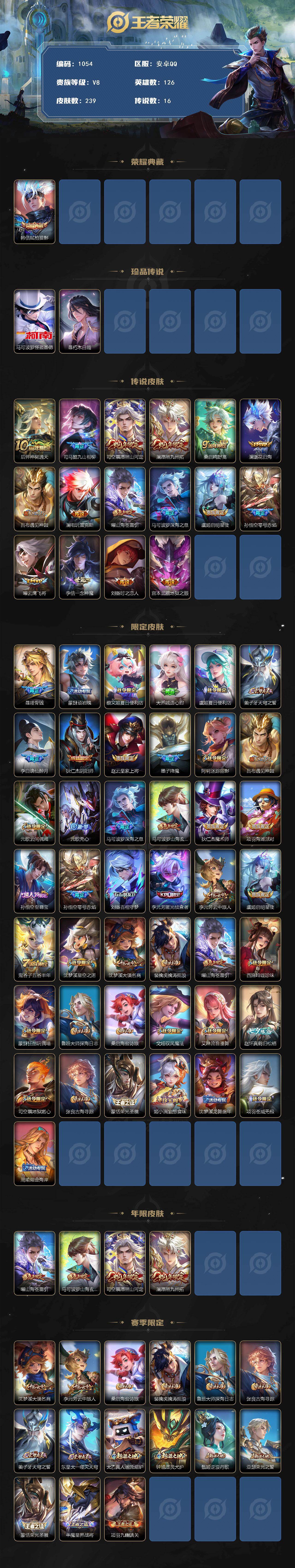 WZCMW497021王者荣耀账号详情图2