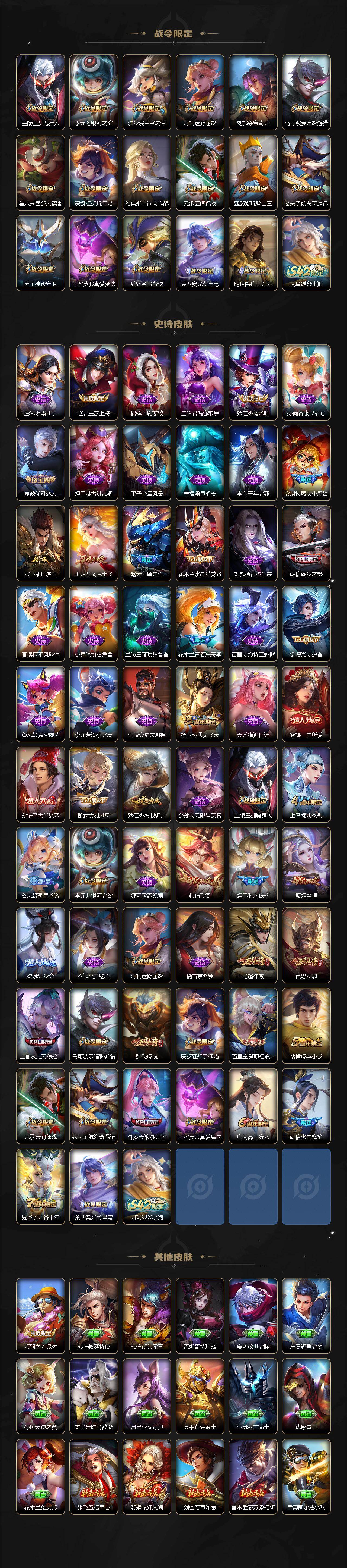 WZKG496614王者荣耀账号详情图3