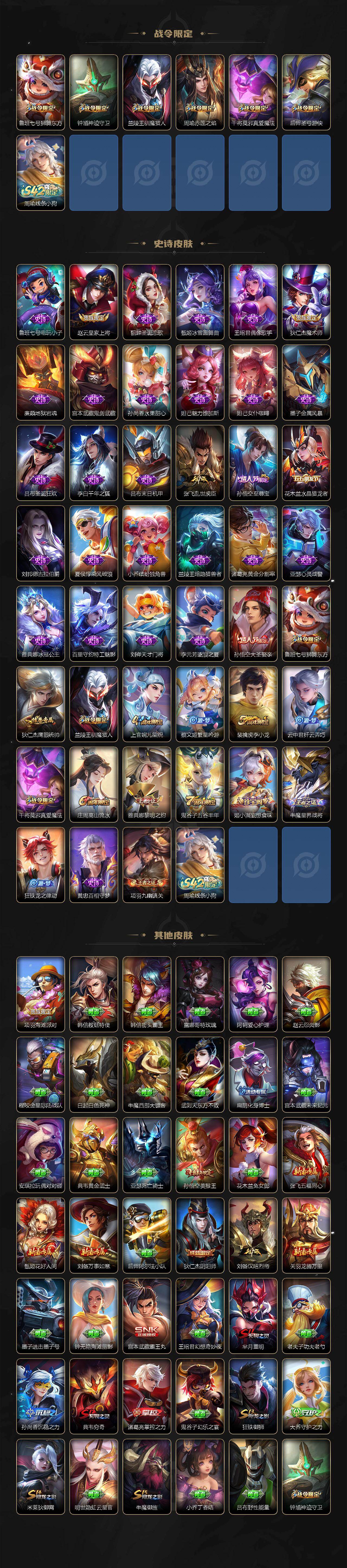 WZLX4109762王者荣耀账号详情图3