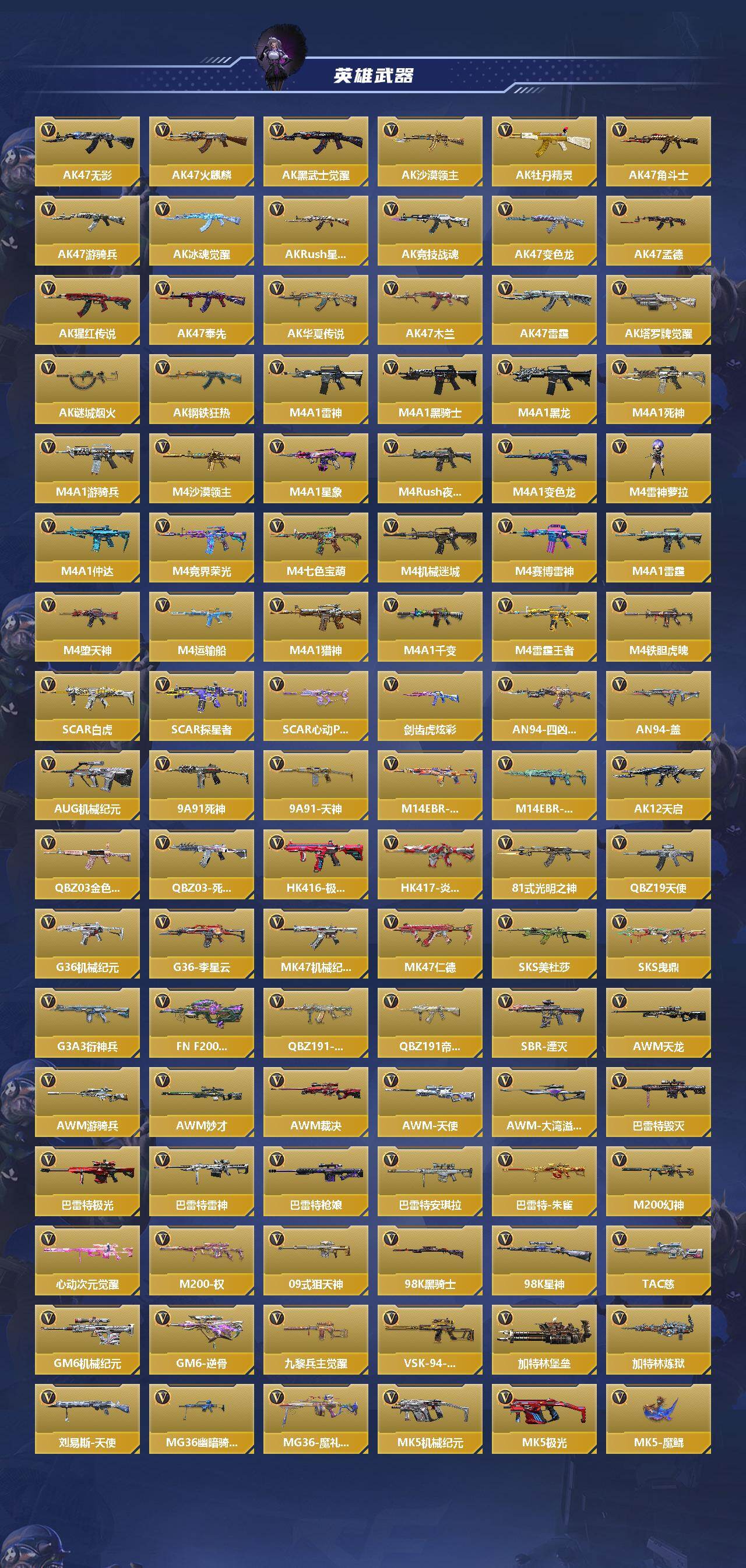 CFMQM47726枪战王者账号详情图4