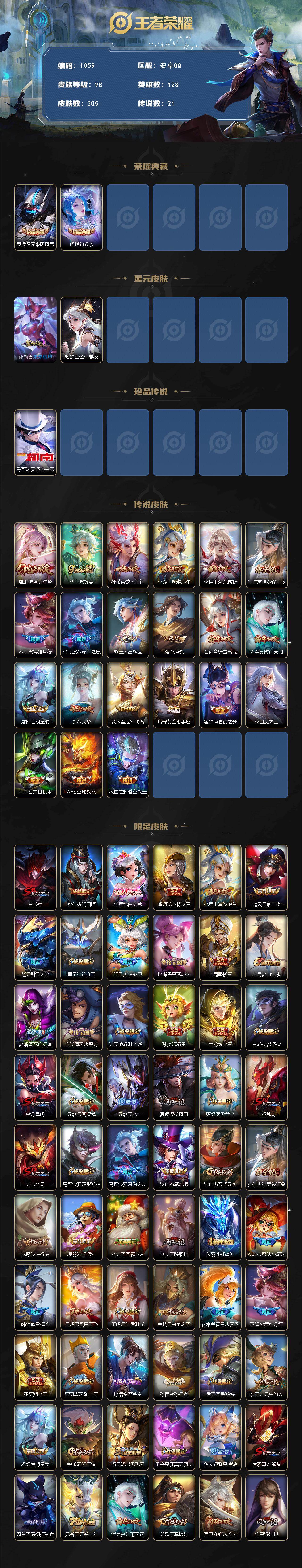 WZCMW497716王者荣耀账号详情图2