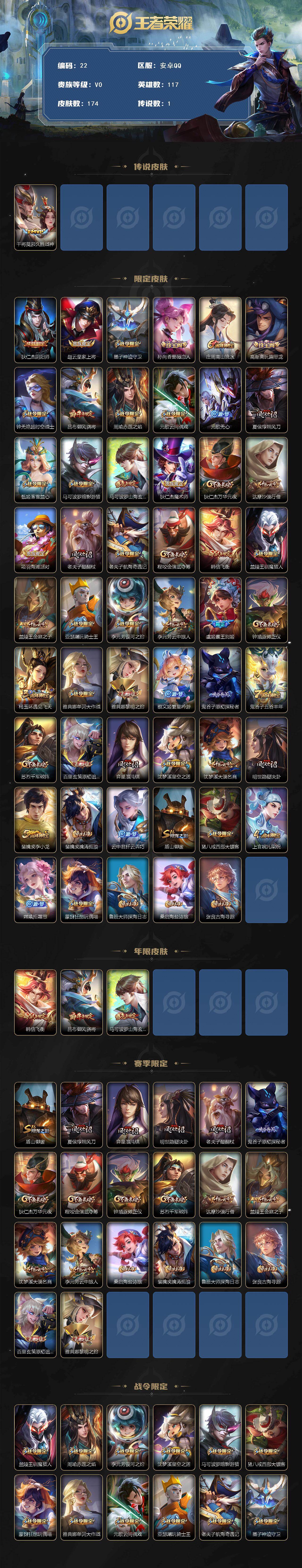 WZYHY497774王者荣耀账号详情图2