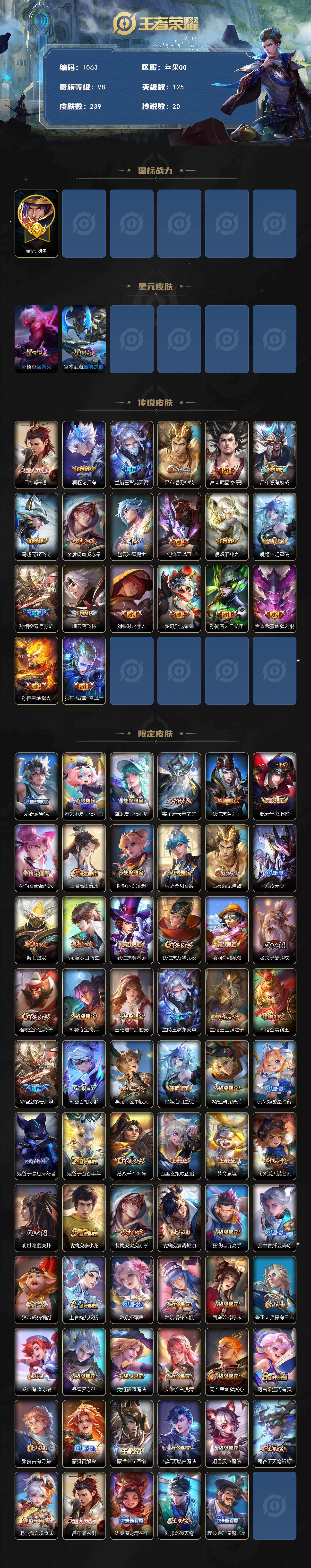 WZCMW497827王者荣耀账号详情图2