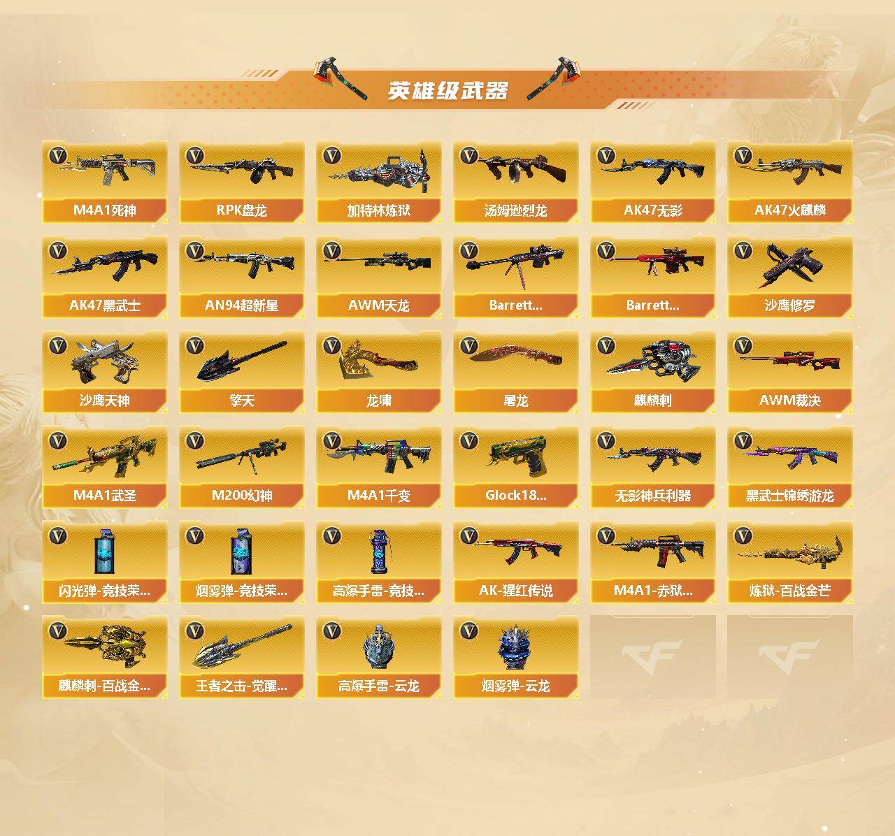 CFCMW422898穿越火线账号详情图3