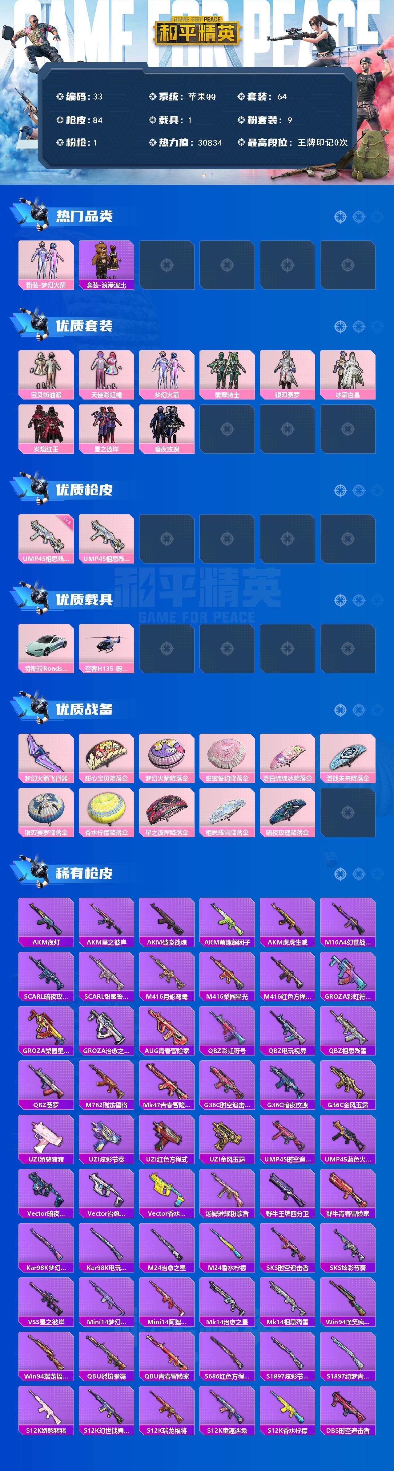 HPYHY451489和平精英账号详情图2