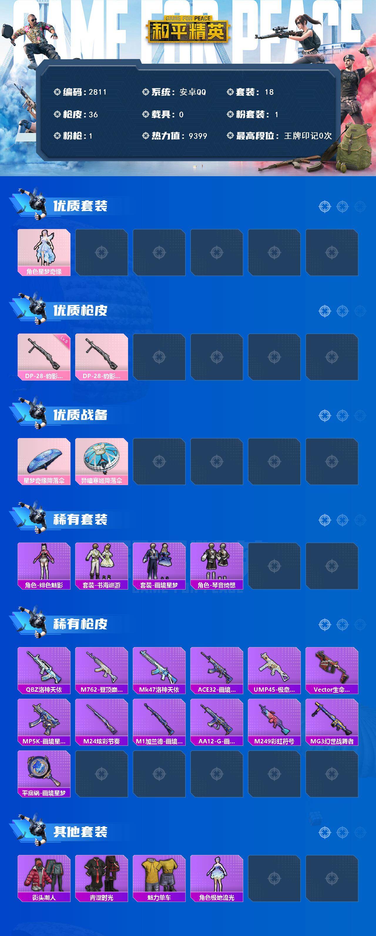 HPCMW464660和平精英账号详情图2