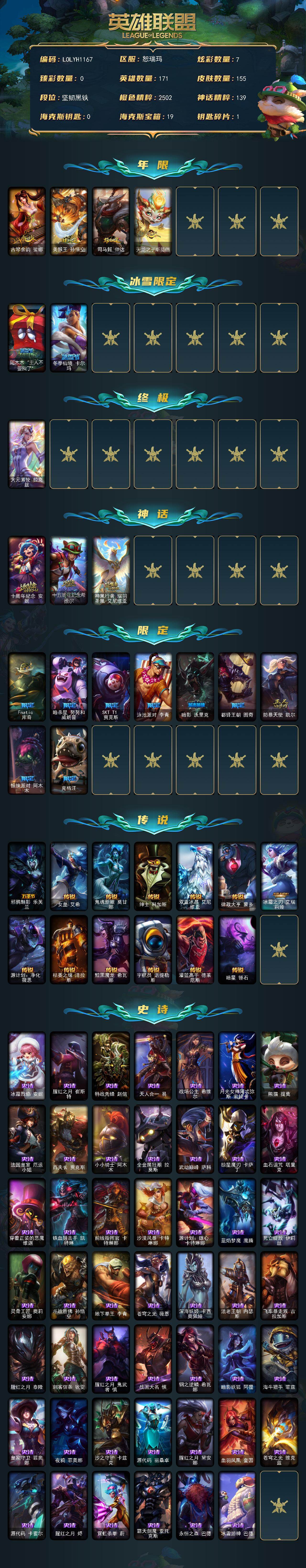 LOLEY49829英雄联盟账号详情图2