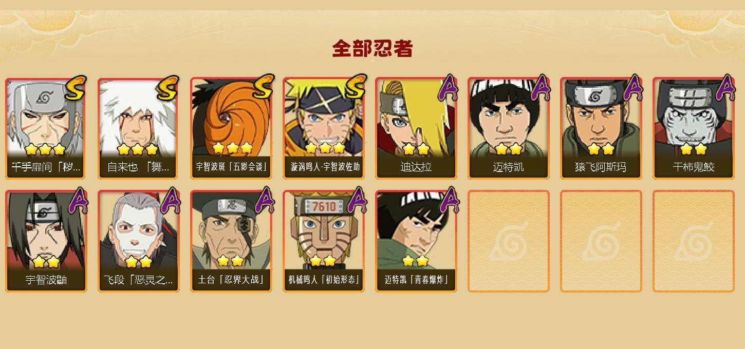 HYEY46890火影忍者账号详情图2