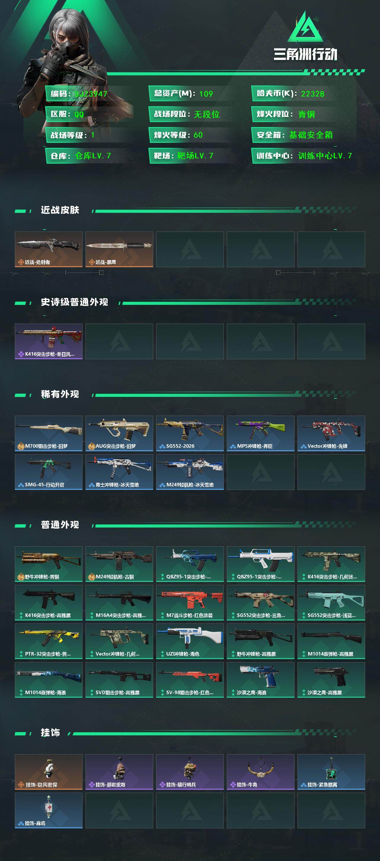 SJZEY428118三角洲行动账号详情图2