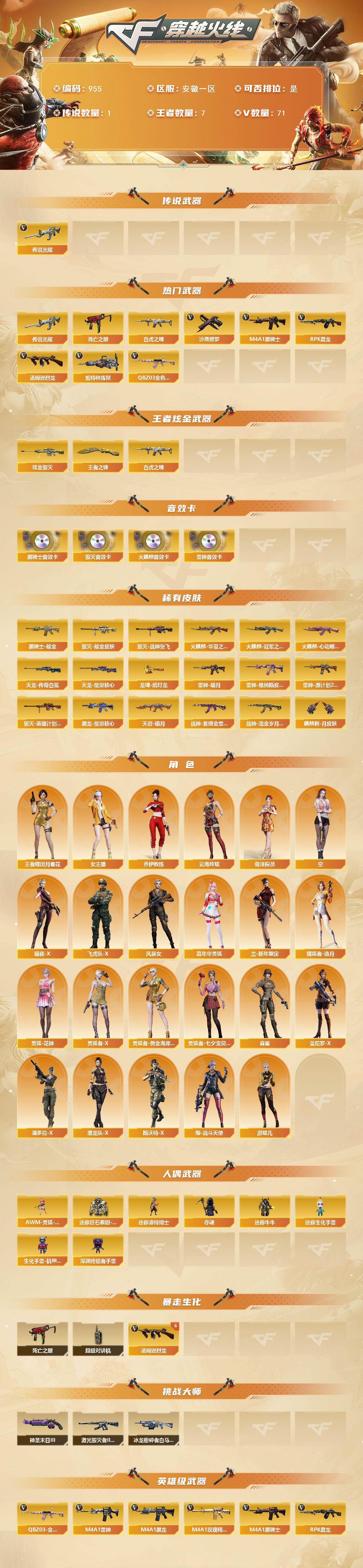 CFCMW429631穿越火线账号详情图2