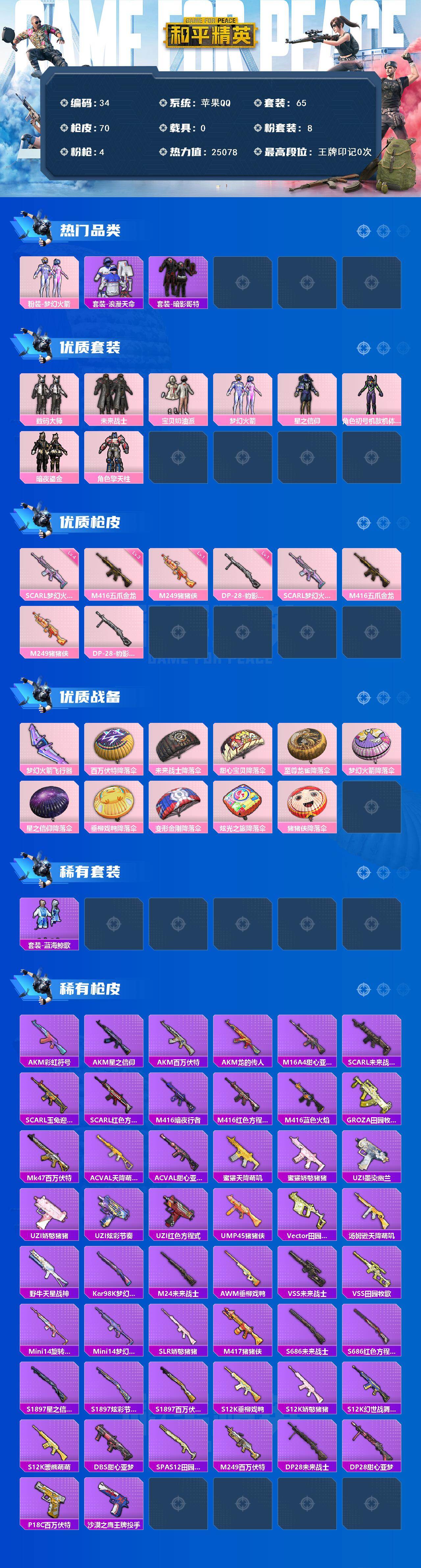 HPYHY451481和平精英账号详情图2