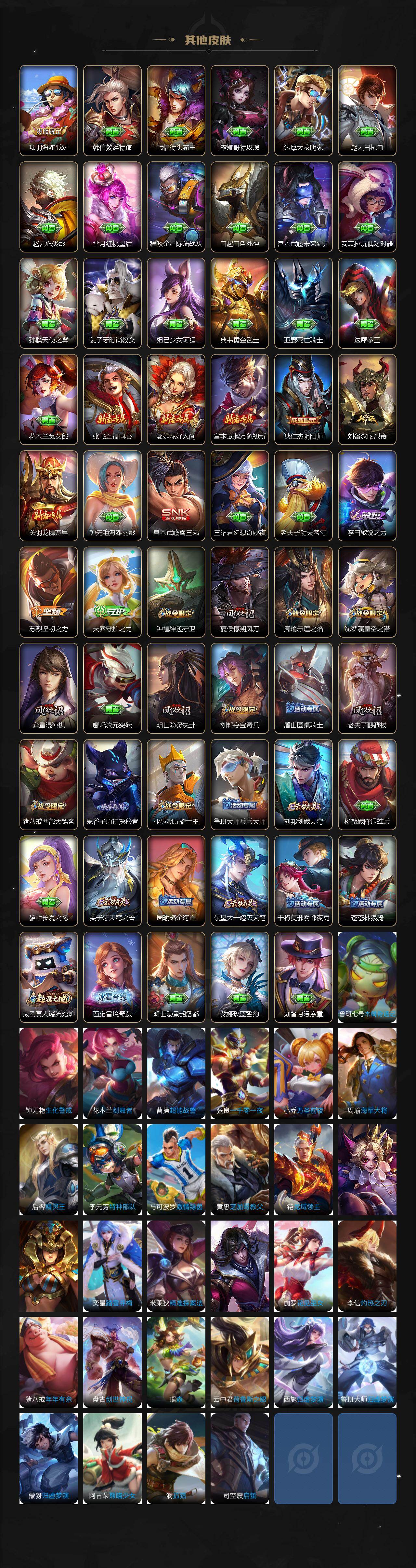 WZKG4137251王者荣耀账号详情图3