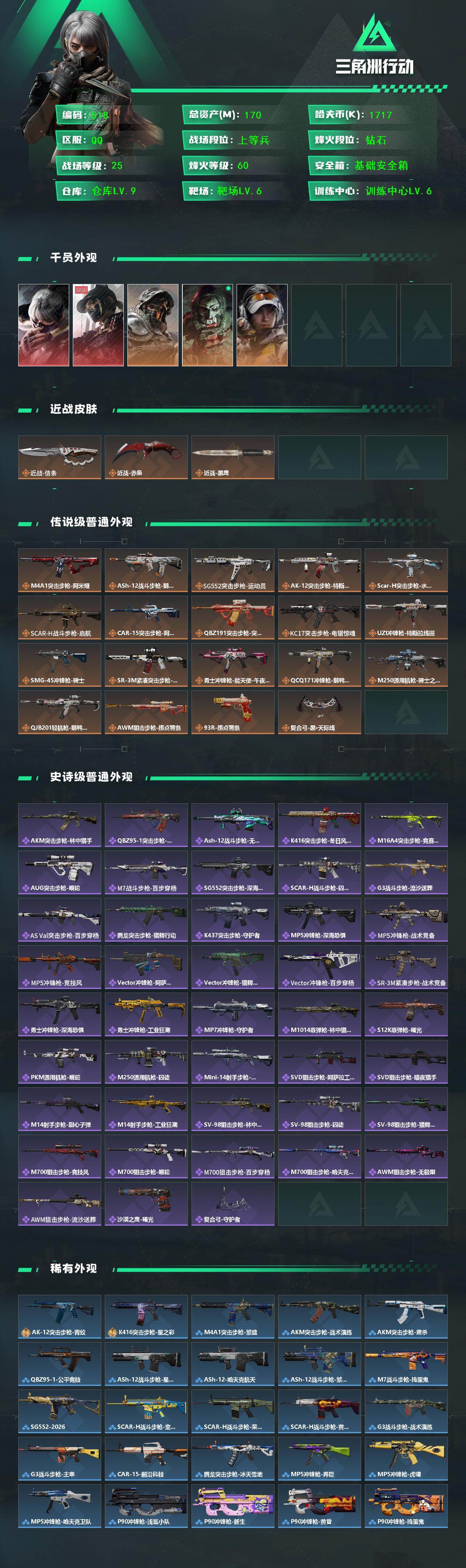 SJZCMW426892三角洲行动账号详情图2 SJZCMW426892三角洲行动账号详情图2