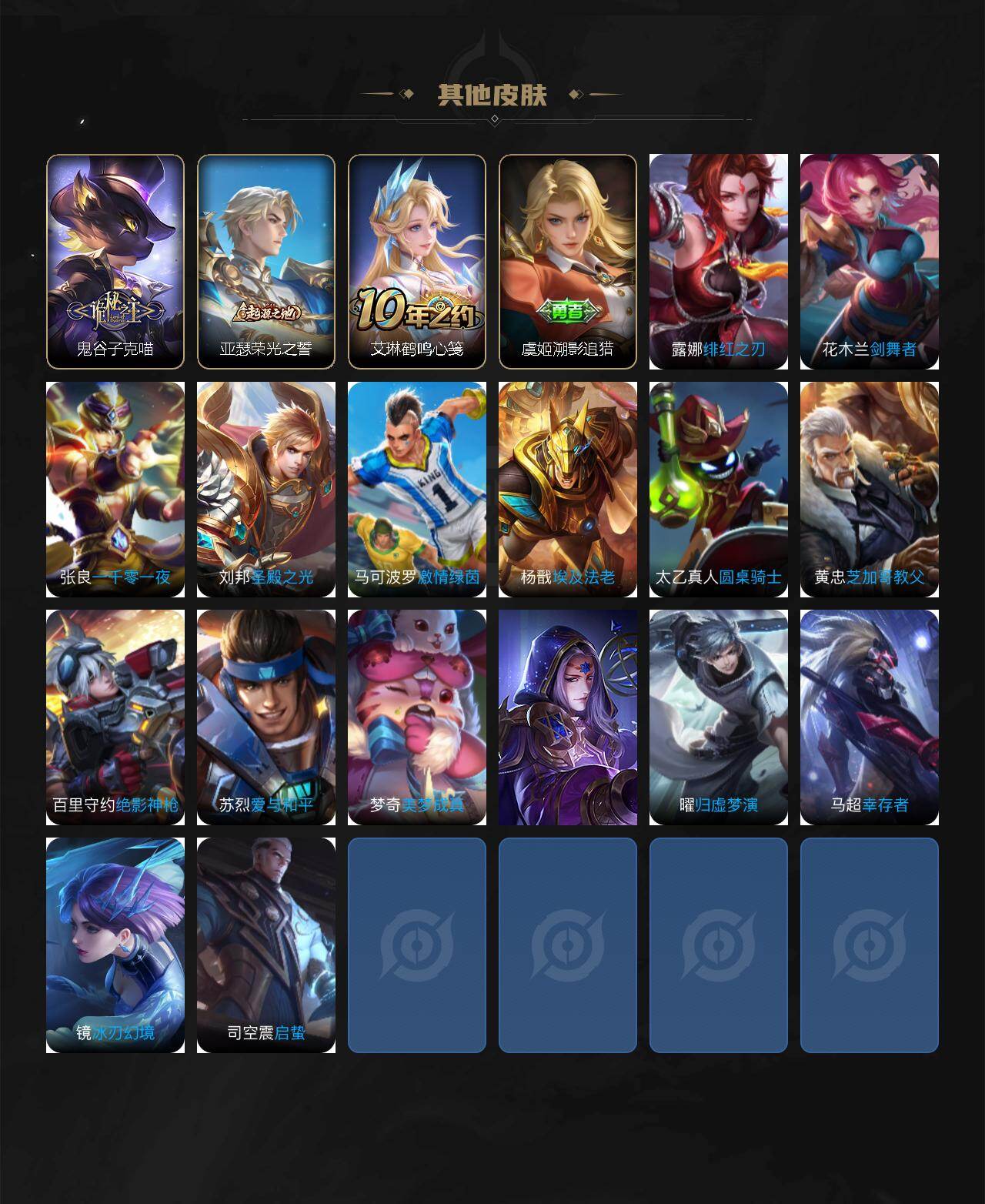 WZKG499587王者荣耀账号详情图3 WZKG499587王者荣耀账号详情图3