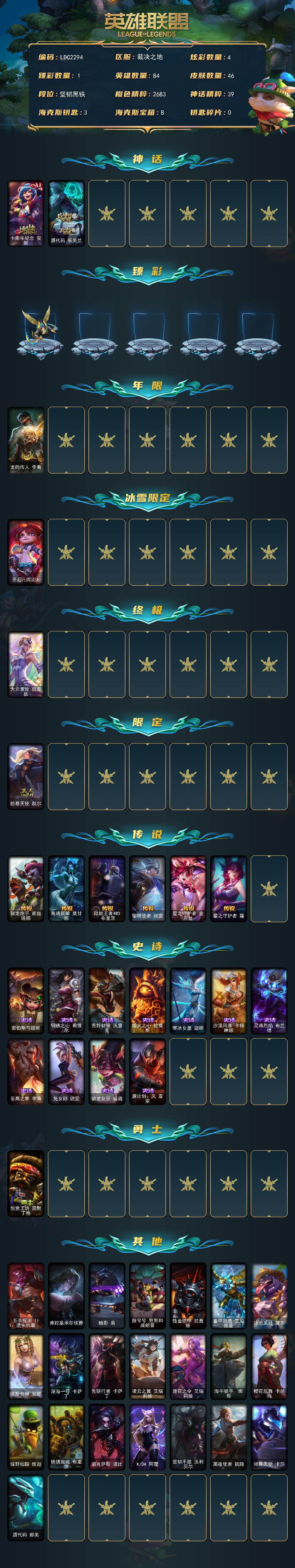 LOLEY49993英雄联盟账号详情图2